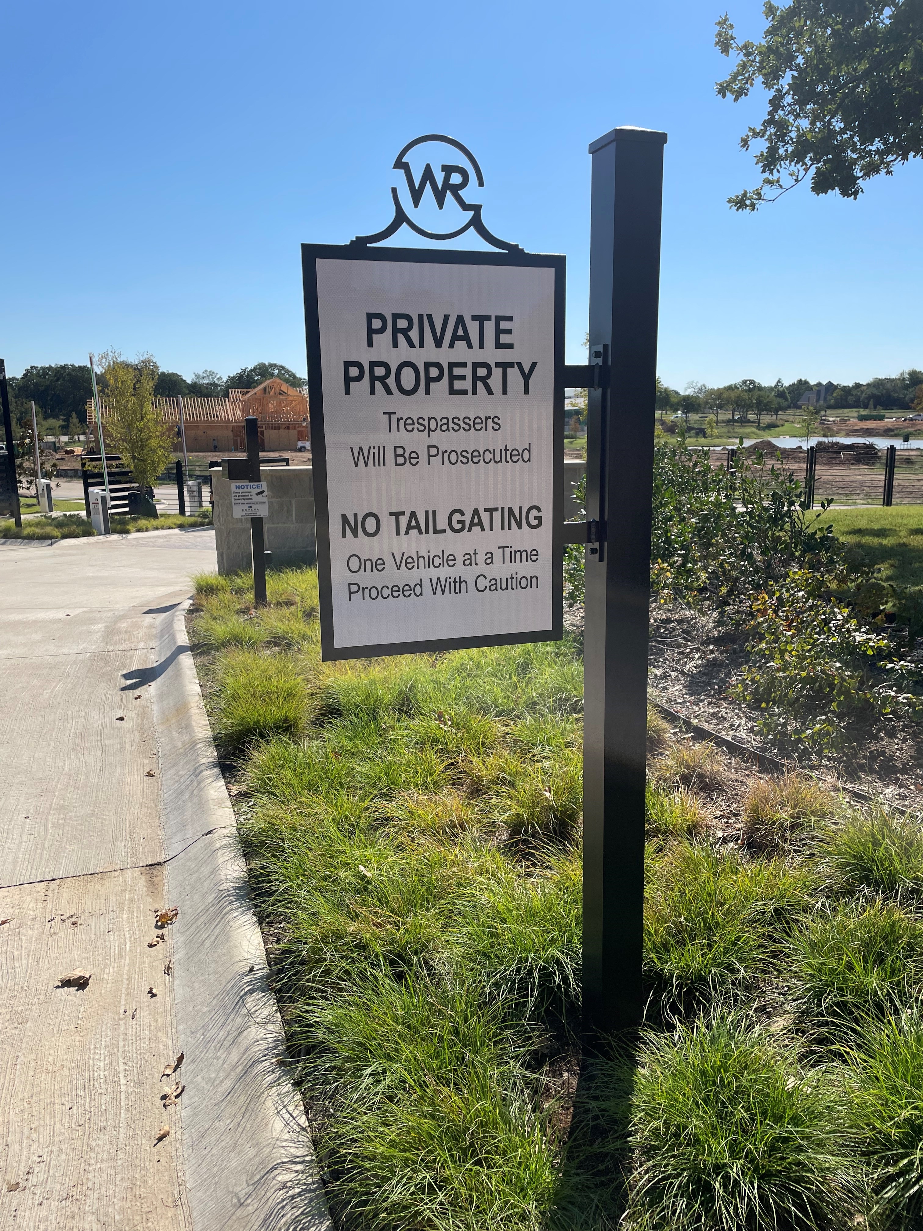 Project 5 signage